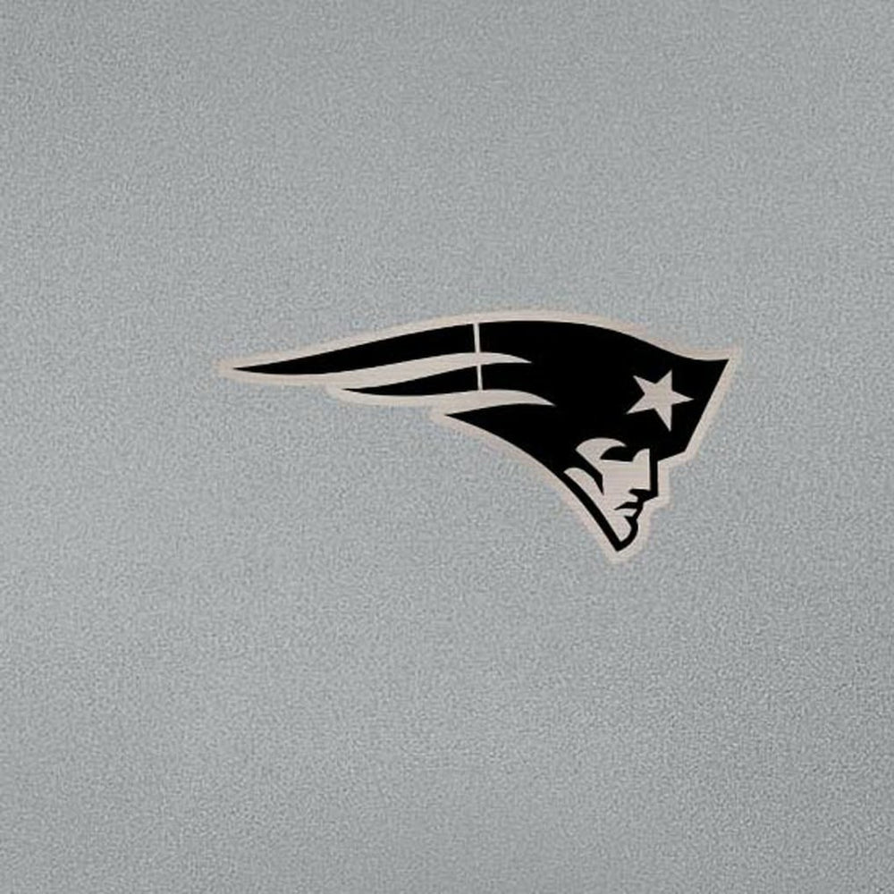 New England Patriots Antigua Reprocess Quarter-Zip Top Gray
