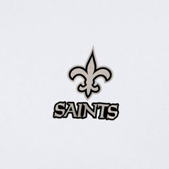 New Orleans Saints Antigua Reprocess Quarter-Zip Top White