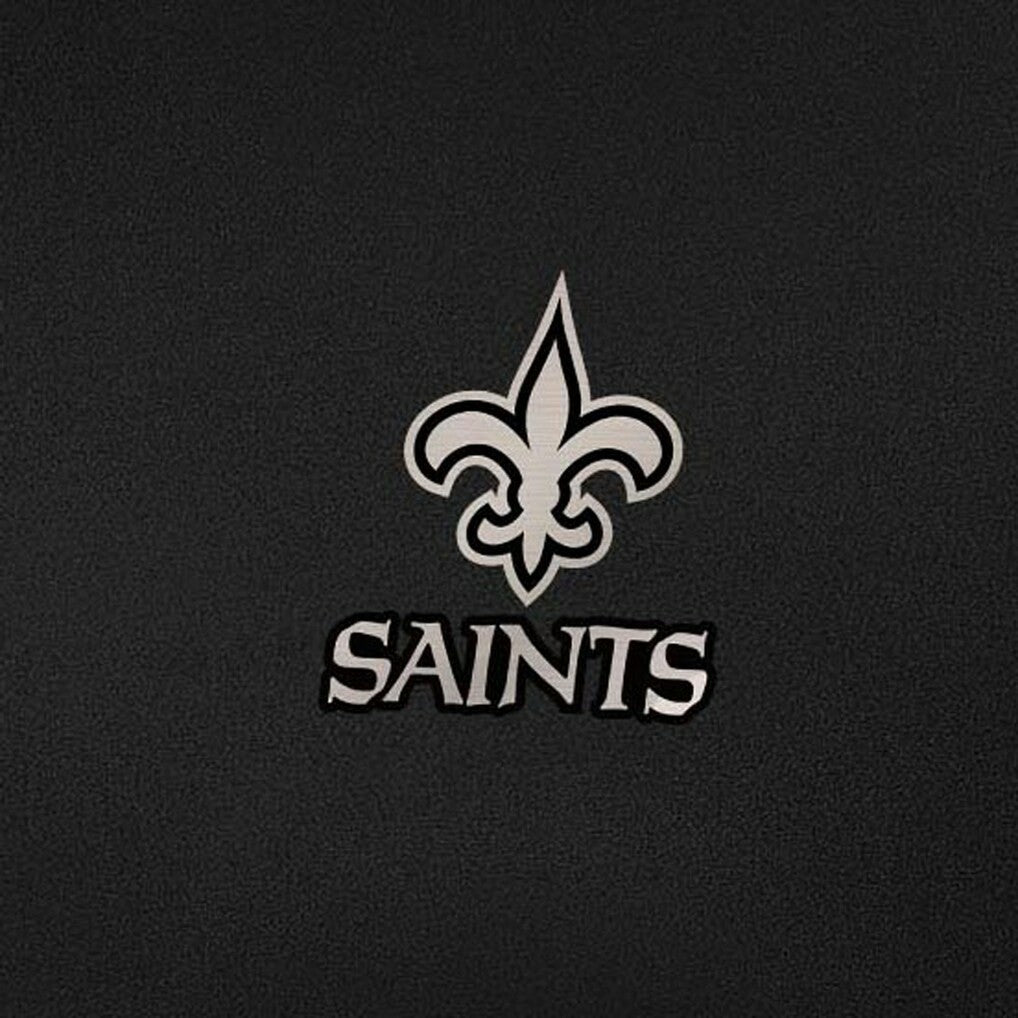New Orleans Saints Antigua Reprocess Quarter-Zip Top Black