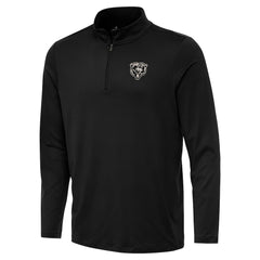 Chicago Bears Antigua Reprocess Quarter-Zip Top Black