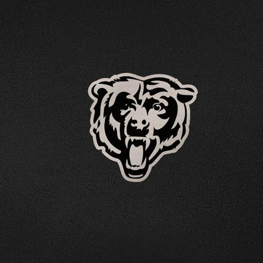 Chicago Bears Antigua Reprocess Quarter-Zip Top Black