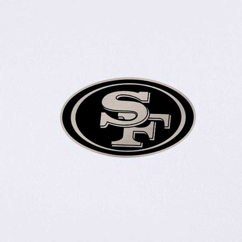 San Francisco 49ers Antigua Reprocess Quarter-Zip Top White