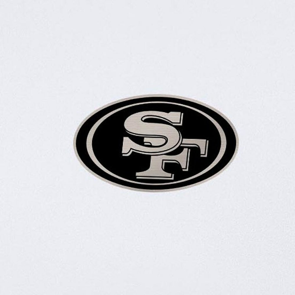 San Francisco 49ers Antigua Reprocess Quarter-Zip Top White