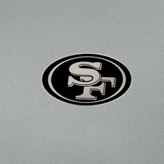 San Francisco 49ers Antigua Reprocess Quarter-Zip Top Gray