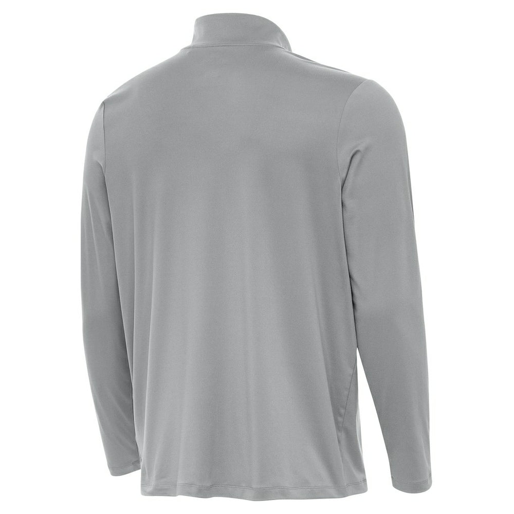 Cleveland Browns Antigua Reprocess Quarter-Zip Top Gray