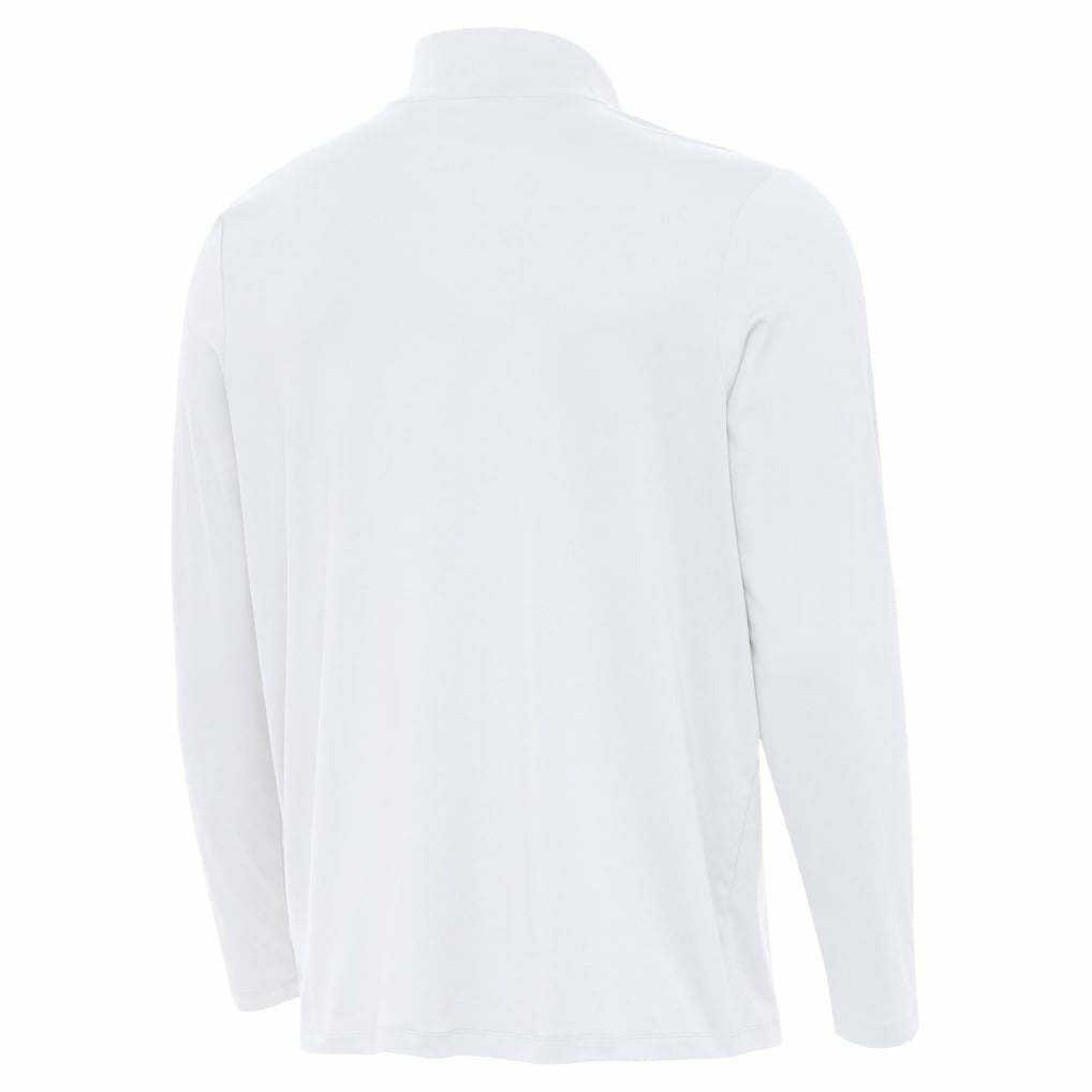 Seattle Seahawks Antigua Reprocess Quarter-Zip Top White