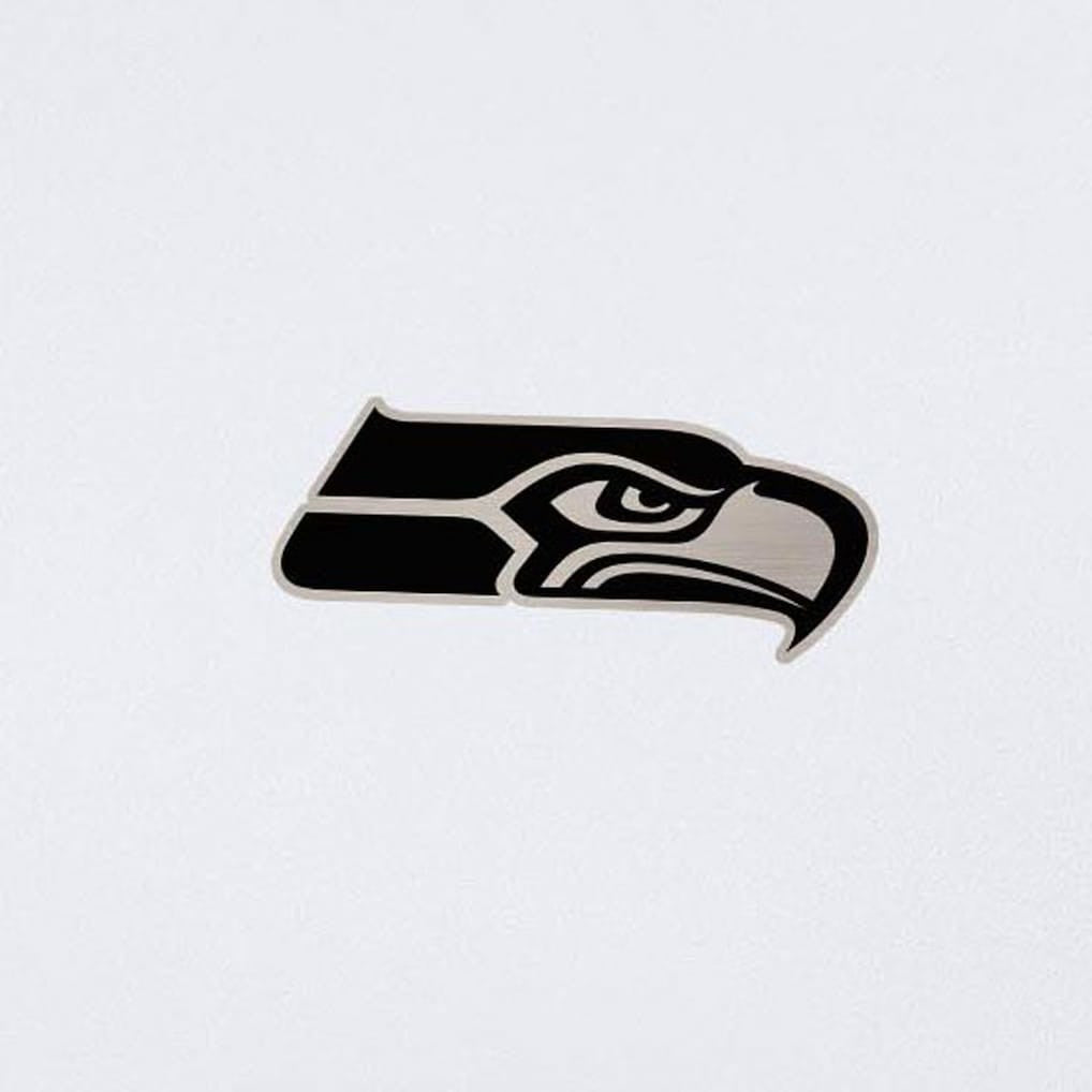 Seattle Seahawks Antigua Reprocess Quarter-Zip Top White