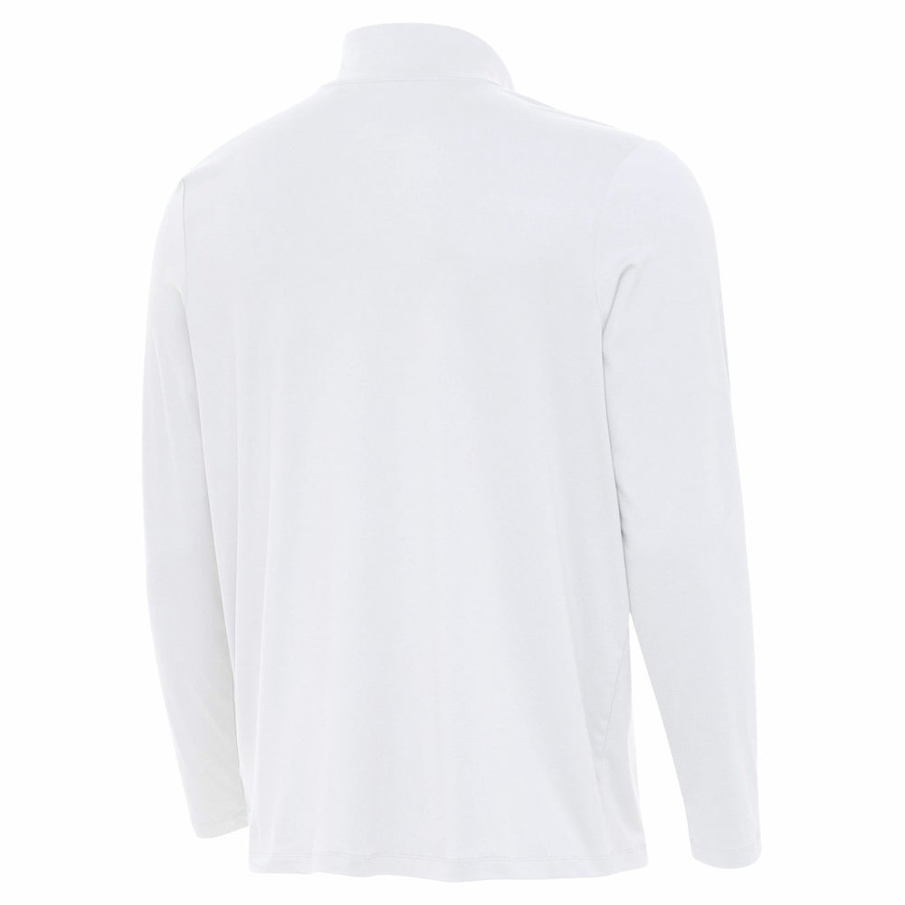 Tampa Bay Buccaneers Antigua Reprocess Quarter-Zip Top White