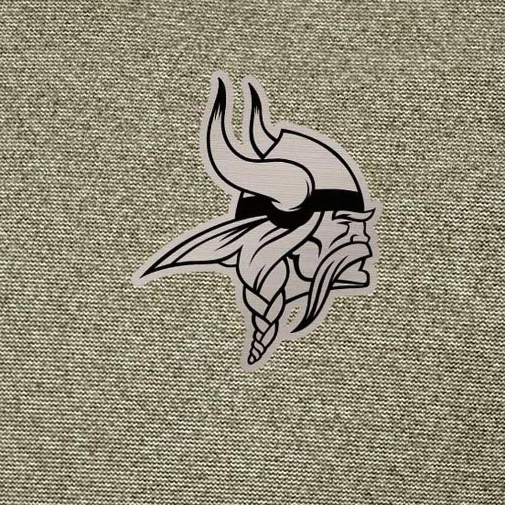 Minnesota Vikings Antigua Subtle Quarter-Zip Top Heather Olive
