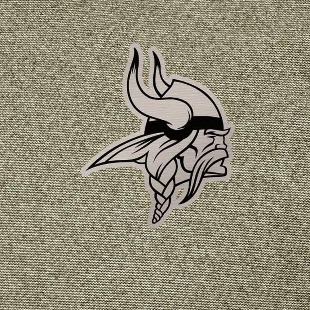 Minnesota Vikings Antigua Subtle Quarter-Zip Top Heather Olive
