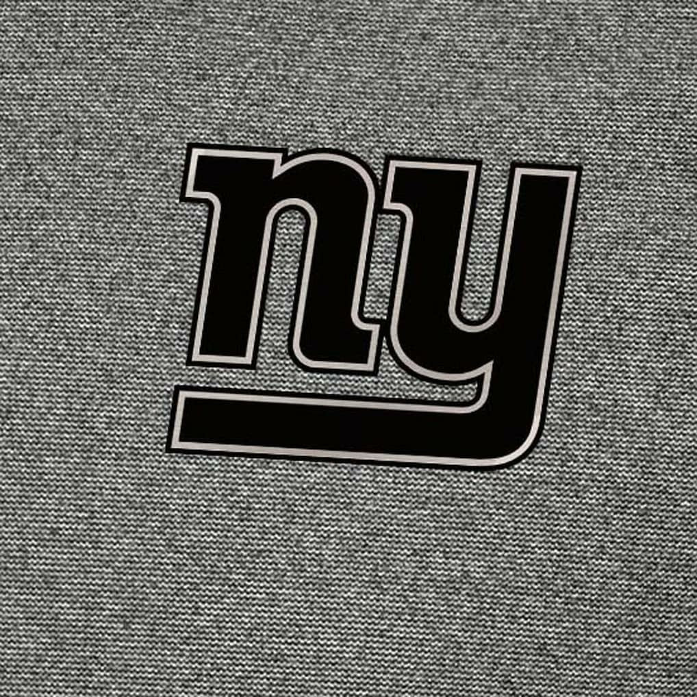 New York Giants Antigua Subtle Quarter-Zip Top Heather Black