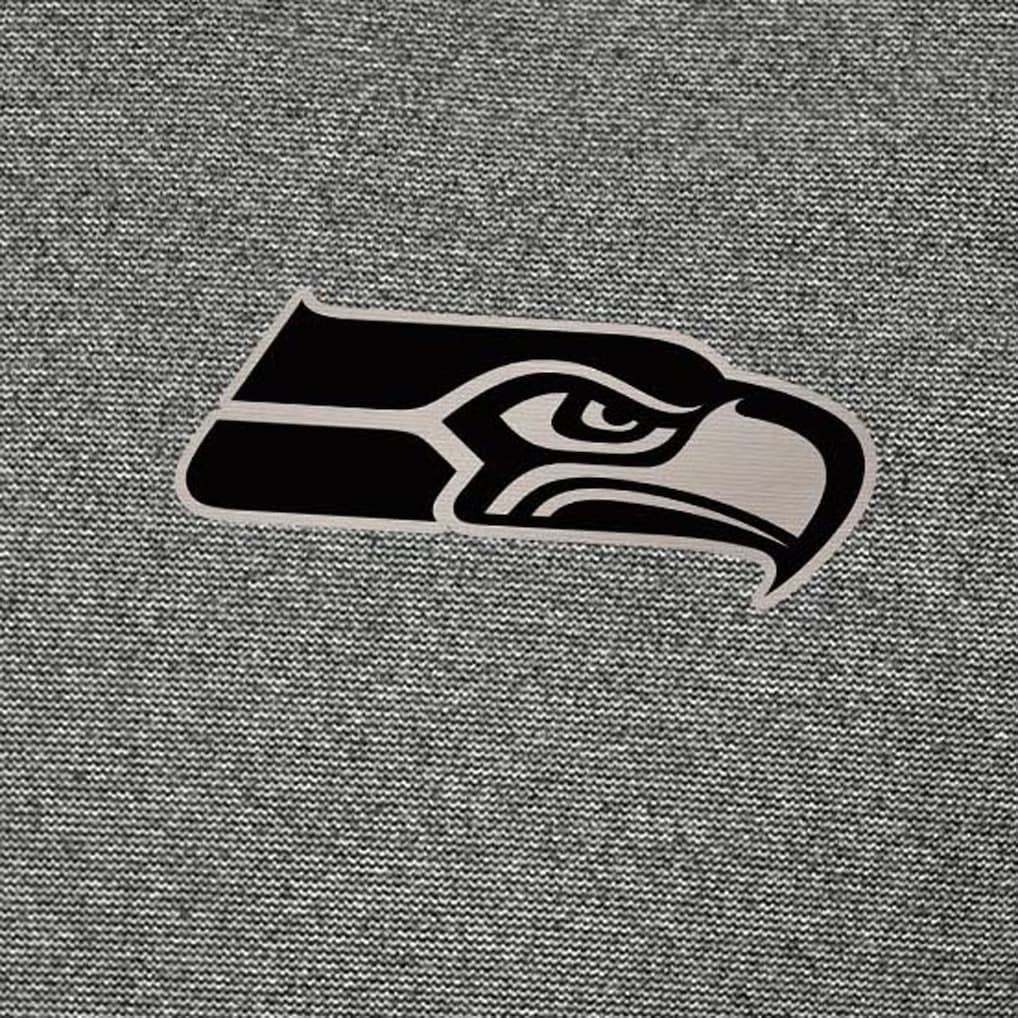Seattle Seahawks Antigua Subtle Quarter-Zip Top Heather Black