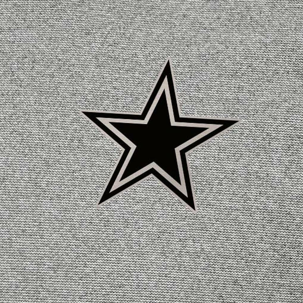 Dallas Cowboys Antigua Subtle Quarter-Zip Top Heather Gray