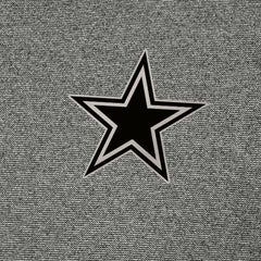 Dallas Cowboys Antigua Subtle Quarter-Zip Top Heather Black