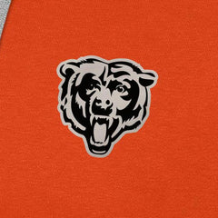 Chicago Bears Antigua Brushed Carbon Victory Pullover Hoodie Orange