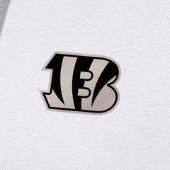 Cincinnati Bengals Antigua Brushed Carbon Victory Pullover Hoodie White