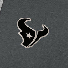 Houston Texans Antigua Brushed Carbon Victory Pullover Hoodie Charcoal