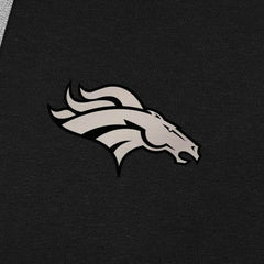 Denver Broncos Antigua Brushed Carbon Victory Pullover Hoodie Black