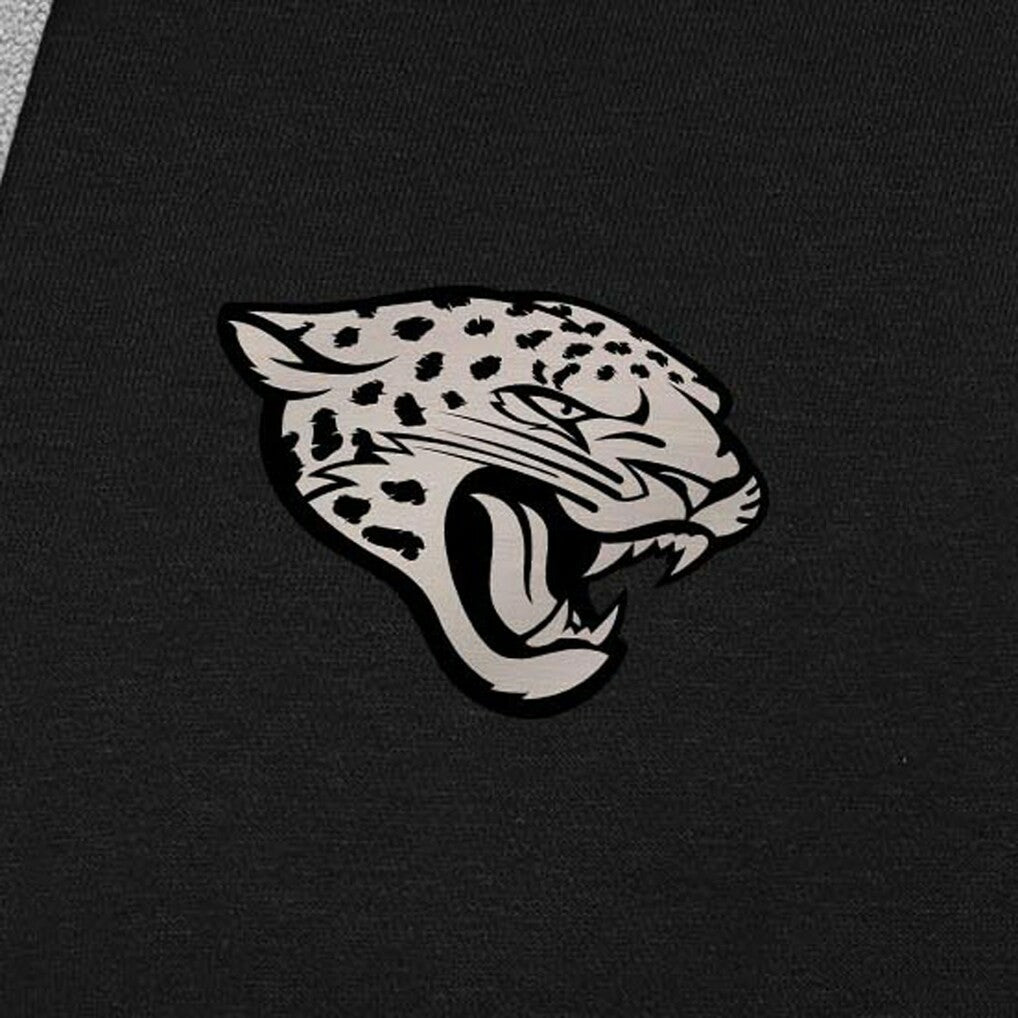 Jacksonville Jaguars Antigua Brushed Carbon Victory Pullover Hoodie Black
