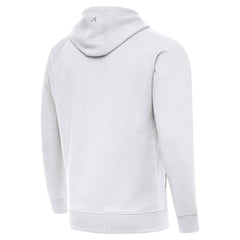 Kansas City Chiefs Antigua Brushed Carbon Victory Pullover Hoodie White