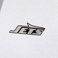 New York Jets Antigua Brushed Carbon Victory Pullover Hoodie White
