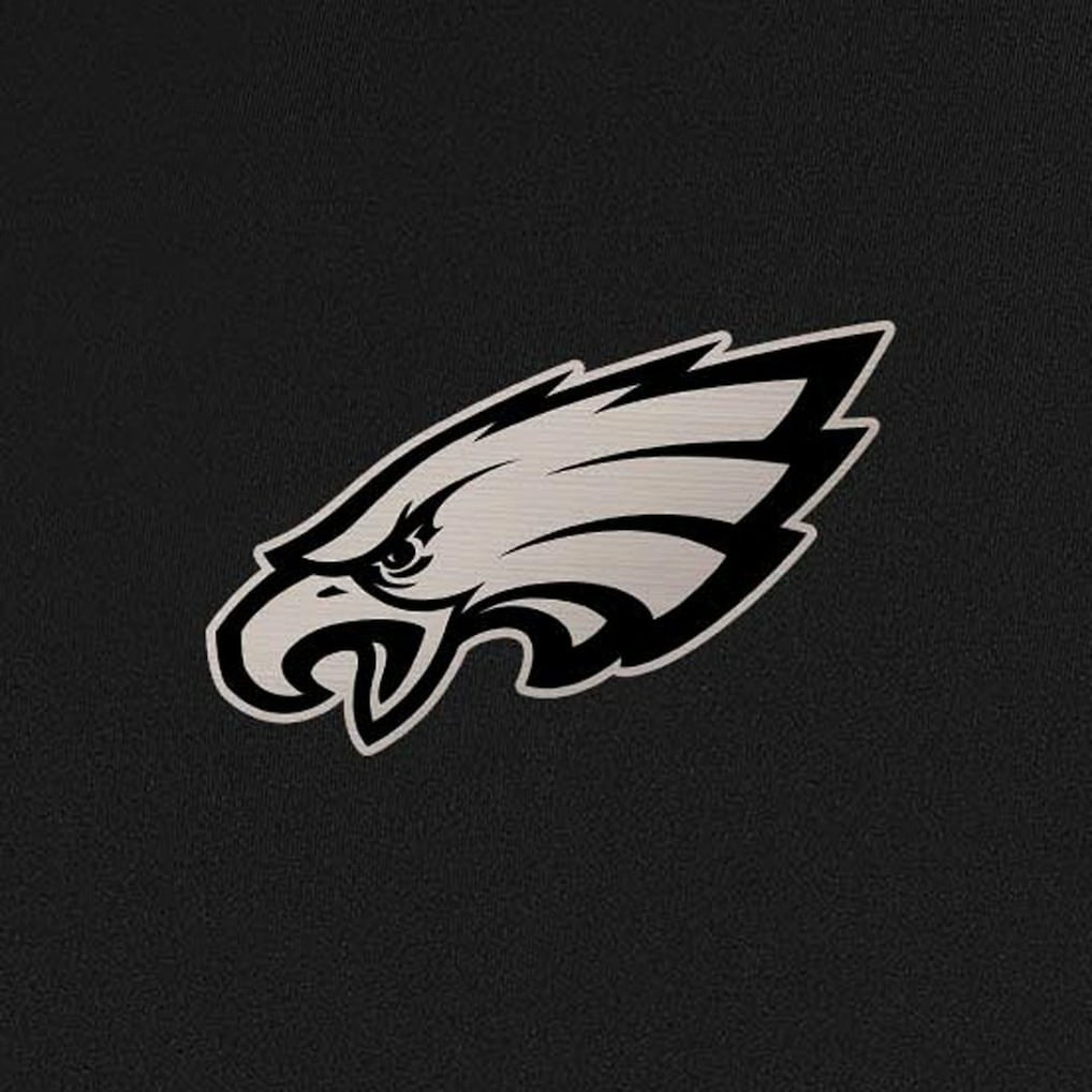Philadelphia Eagles Antigua Insider Quarter-Zip Top Black