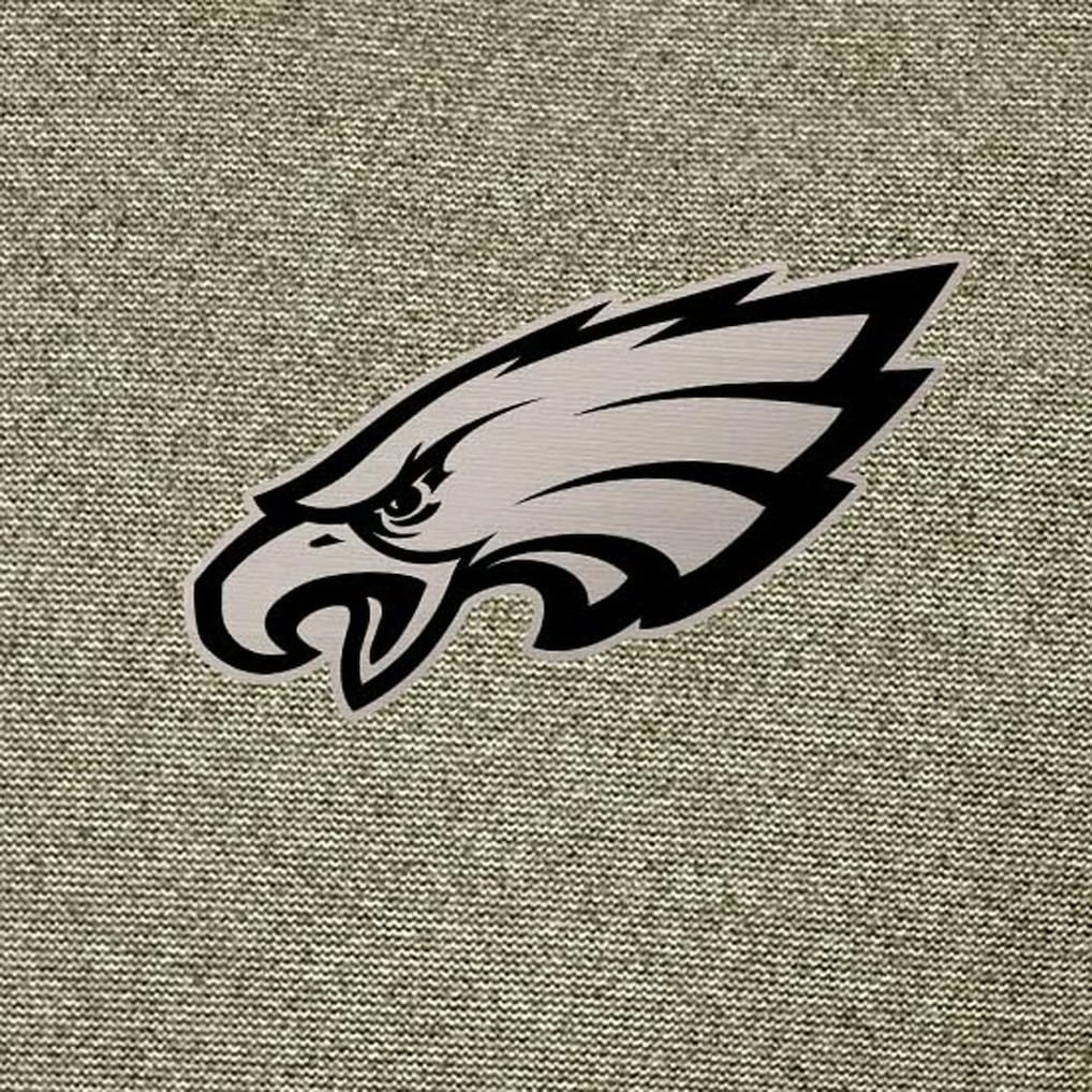 Philadelphia Eagles Antigua Subtle Quarter-Zip Sweatshirt Olive