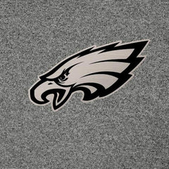 Philadelphia Eagles Antigua Subtle Quarter-Zip Sweatshirt Heather Black
