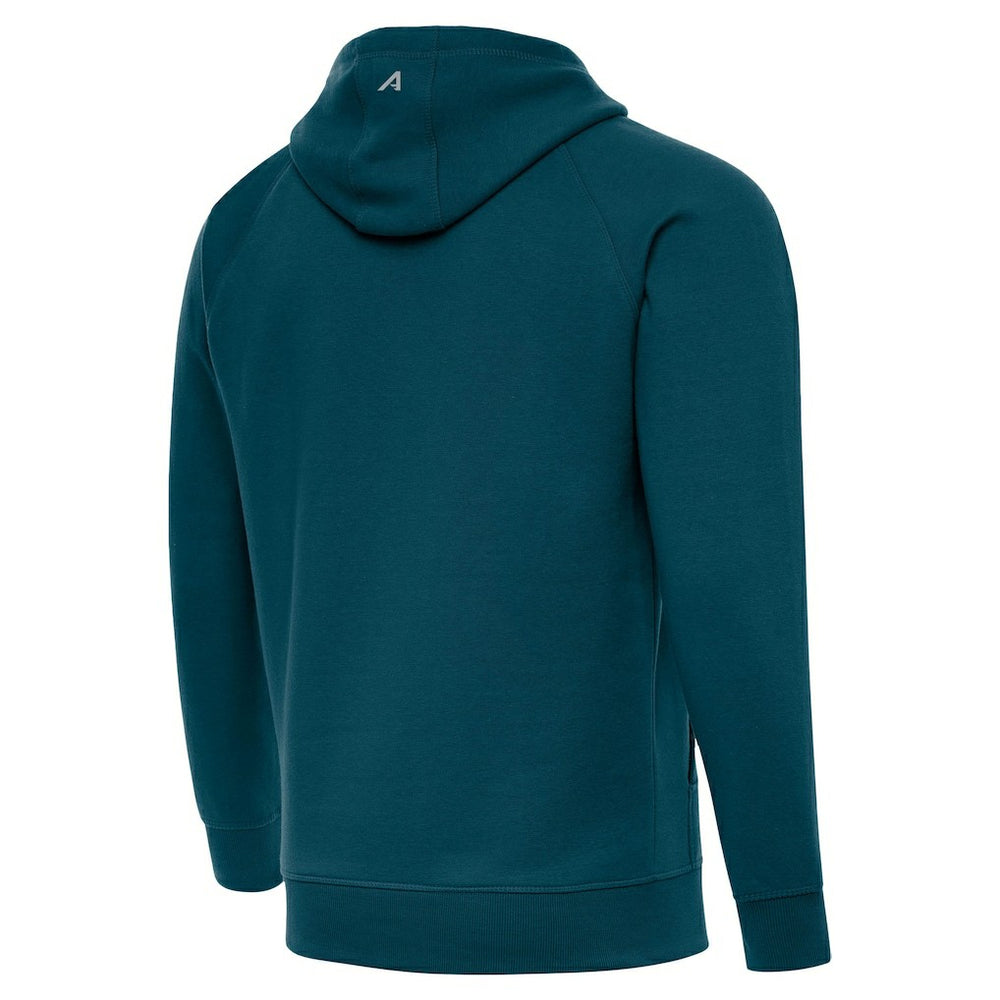Philadelphia Eagles Antigua Victory Pullover Hoodie Midnight Green