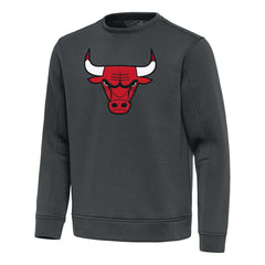 Chicago Bulls Antigua Relevant Pullover Sweatshirt Pewter