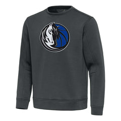 Dallas Mavericks Antigua Relevant Pullover Sweatshirt Pewter