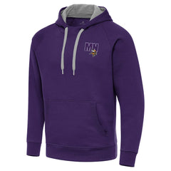 Men's Minnesota Vikings Antigua Victory Pullover Hoodie Purple