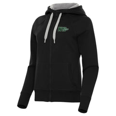New York Jets Antigua Women's Victory Full-Zip Hoodie Black