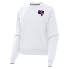 Minnesota Vikings Antigua Women's Victory Pullover Sweatshirt White
