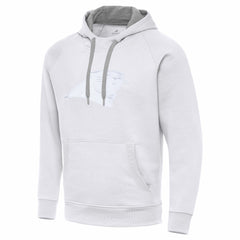 Carolina Panthers Antigua Victory Pullover Hoodie White