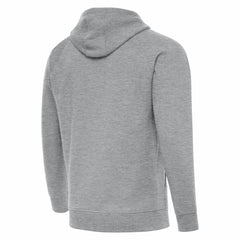 New Orleans Saints Antigua Victory Pullover Hoodie Heather Gray