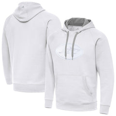 New York Jets Antigua Victory Pullover Hoodie White