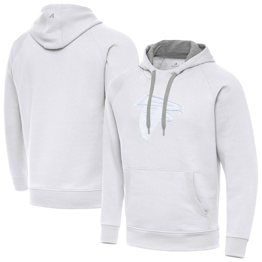 Atlanta Falcons Antigua Victory Pullover Hoodie White