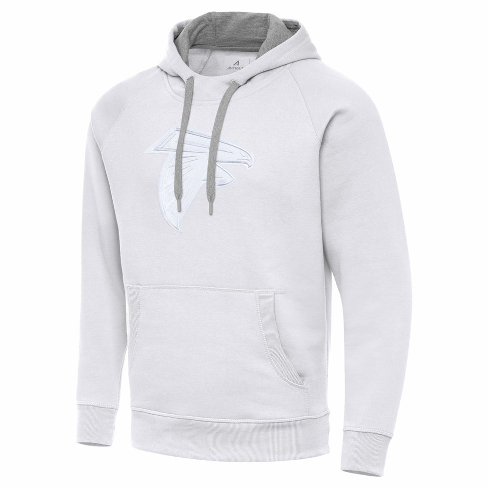 Atlanta Falcons Antigua Victory Pullover Hoodie White