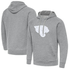 Jacksonville Jaguars Antigua Victory Pullover Hoodie Heather Gray