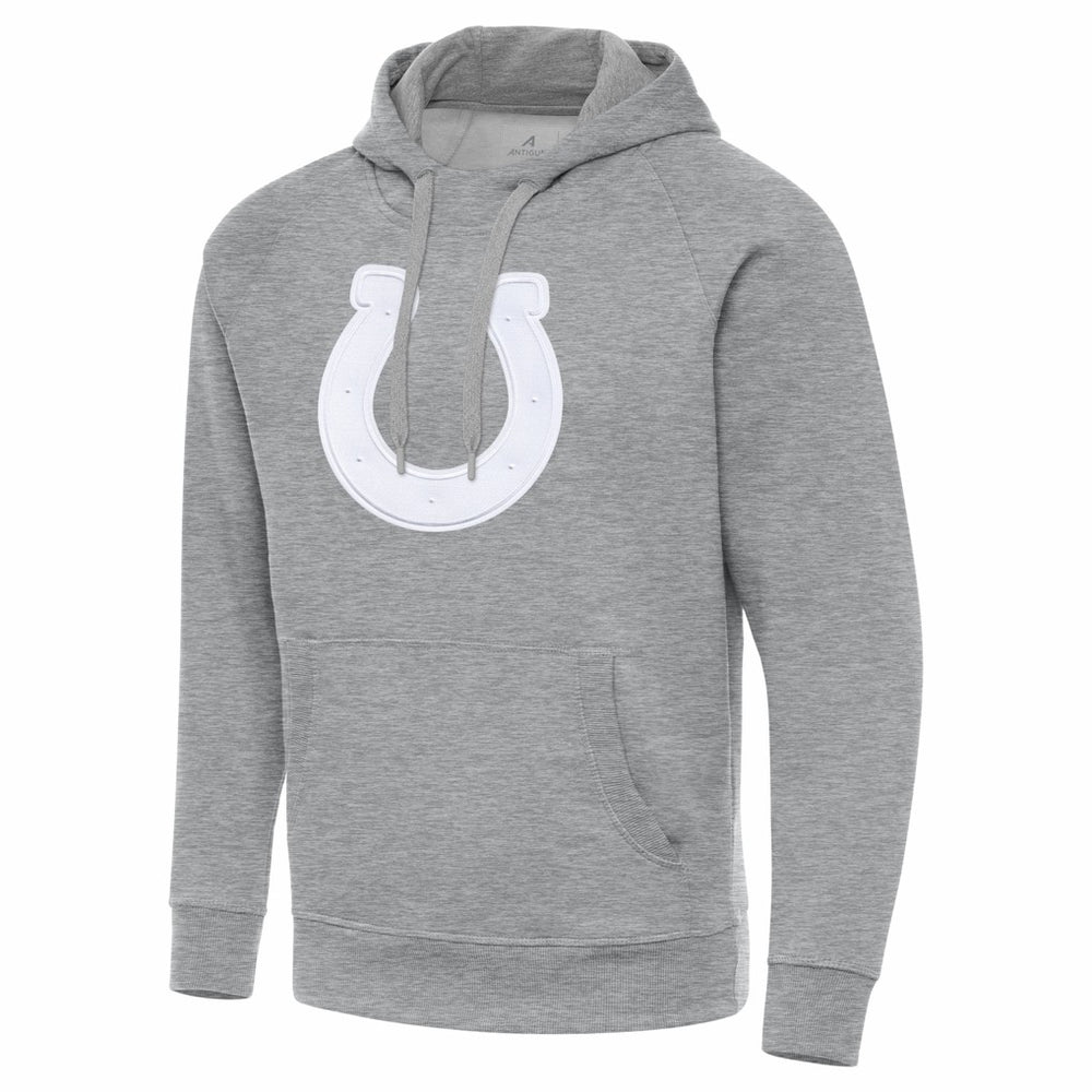 Indianapolis Colts Antigua Victory Pullover Hoodie Heather Gray