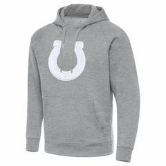 Indianapolis Colts Antigua Victory Pullover Hoodie Heather Gray