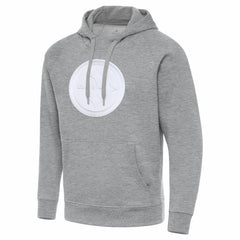 Pittsburgh Steelers Antigua Victory Pullover Hoodie Heather Gray