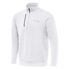 Seattle Seahawks Antigua Generation Quarter-Zip Jacket White
