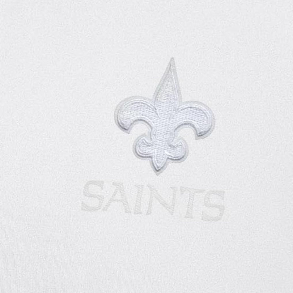 New Orleans Saints Antigua Generation Quarter-Zip Jacket White