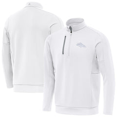Denver Broncos Antigua Generation Quarter-Zip Jacket White
