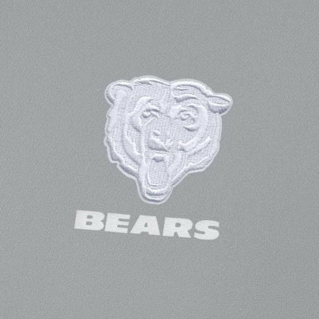 Chicago Bears Men's Antigua Intent Quarter-Zip Jacket Gray