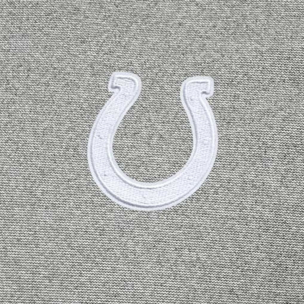 Indianapolis Colts Antigua Subtle Quarter-Zip Jacket Heather Gray