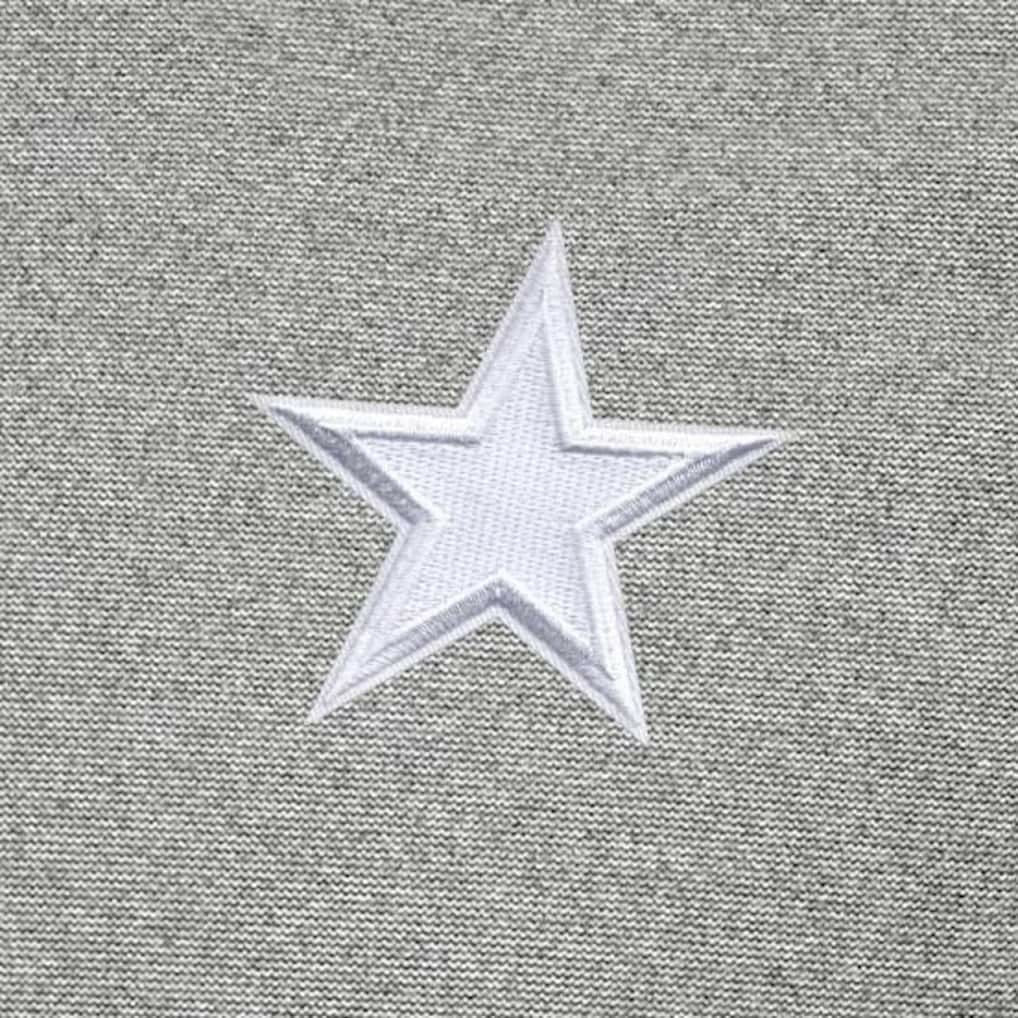 Dallas Cowboys Antigua Subtle Quarter-Zip Jacket Heather Gray