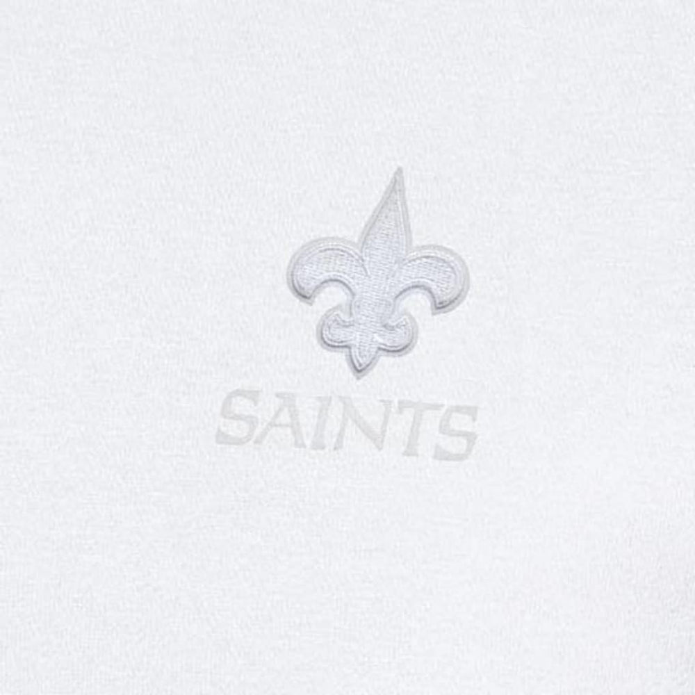 New Orleans Saints Antigua Victory Quarter-Zip Top White